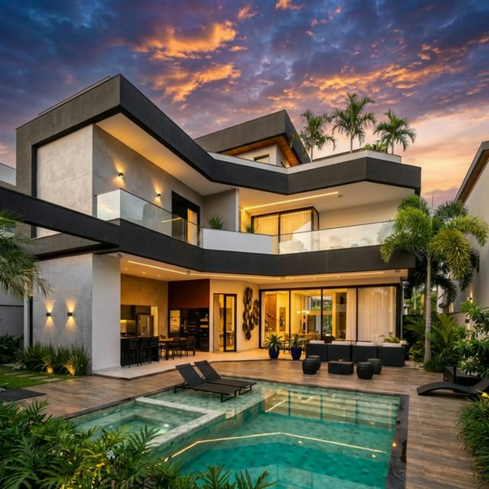 Casa Contemporânea Triplex Alphaville 667m²